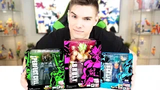 NEW EVENT EXCLUSIVE Broly, SDCC Vegito Blue, & Perfect Cell SH Figuarts Unboxing!