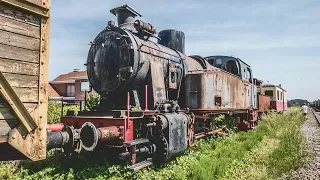 Abandoned Steam Train Graveyard