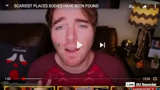 reacting to shane dawson "SCARIEST PLACES BODIES HAVE BEEN FOUND"