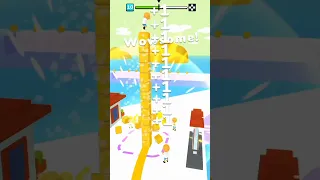 CUBE SURFER Satisfying Mobile Games | Tik Tok Mobile Game #shorts