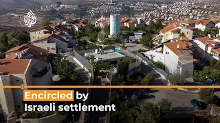 Palestinian family encircled by Israeli settlement | Al Jazeera Newsfeed