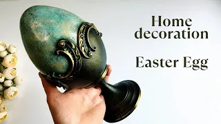 Easter Egg , Marbled texture / Ou de Paste , Textura mormorata - Home decoration