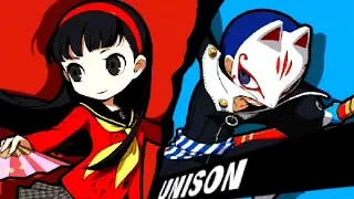 Persona Q2 New Cinema Labyrinth Yusuke & Yukiko Unison Attack