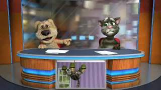 talking  tom and ben news  singing  masked wolf astronaut in the ocean