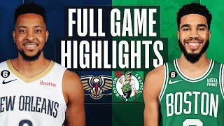 New Orleans Pelicans vs  Boston Celtics Full Game Highlights  Jan 11  2022 2023 NBA Season