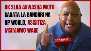 Dk Slaa Auwasha Moto Sakata la Bandari na DP World, Asisitiza Msimamo Wake