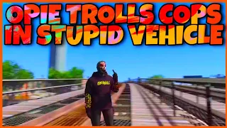 Opie Trolling Cops in Stupid Vehicles Elanip Highlights RedlineRp GTA 5 Roleplay