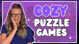 8 COZY Puzzle Games You Can Play Right Now! | Nintendo Switch | PC + more!
