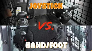 Bobcat Skid Steer Joystick Vs. Hand/Foot Controls