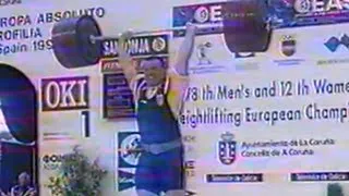 1999 European Weightlifting Championships, Men 105 kg  Тяжелая Атлетика. Чемпионат Европы