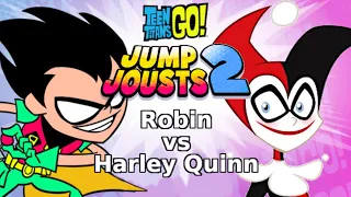 Teen Titans Go: Jump Jousts 2 - Robin vs Harley Quinn (CN Games)