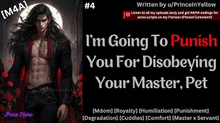 [M4A] Sadistic Emperor Punishes His Bratty Pet~ [Mdom] [Punishment] [Degradation] [Master x Servant]