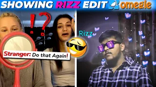 My Editing Rizz showed on Omegle/Ometv & They Shocked 😮