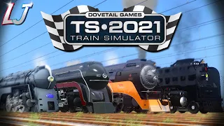 [LIVE] Train Simulator 2021 - USA Steam Locos Best of The Best! (Race)