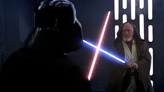 Old Ben Kenobi v Darth Vader - STAR WARS: A New Hope