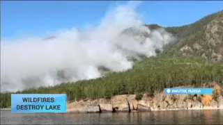 Russia Wildfire Destroys Baikal Forest: 25,000 hectares go up in smoke around iconic lake