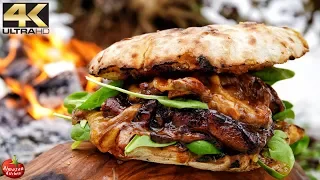 MOST UNUSUAL STEAK BURGER YOU WILL EVER SEE!