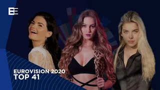 #EurovisionWeek Throwback: Eurovision 2020 - Top 41