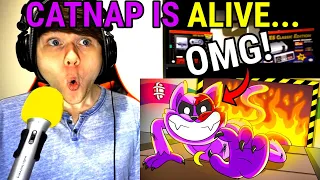 CATNAP is ALIVE... (Cartoon Animation) @GameToonsOfficial REACTION!