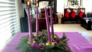 Advent Wreath Response: Hymn #211, O Come, O Come Emmanuel (verse 1)  [December 6 2020]