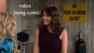 robin scherbatsky being iconic for six minutes straight