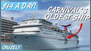 I Cruised for $14 Per Day on Carnival's OLDEST Ship... And it Was NOT What I Expected