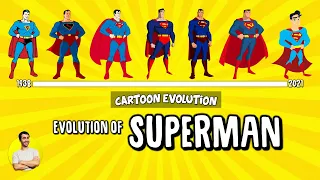 Evolution of SUPERMAN in Cartoons - 83 Years Explained | CARTOON EVOLUTION