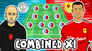 Pep and CR7 pick City vs United COMBINED XI ► 442oons