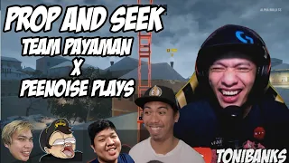 HANAPIN ANG NA-IIBA SA PROP AND SEEK ft. Team Payaman X Peenoise Plays (FUNNY Moments)