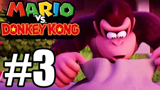 Mario vs Donkey Kong (Switch) Final Boss & Ending Gameplay Walkthrough Part 3 - World 7 - DK