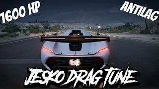 FH5 | Fastest Koenigsegg Jesko freeroam drag build & tune with antilag + share code