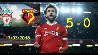 Liverpool vs Watford 5-0 All Goals & Highlights ● 17/03/2018