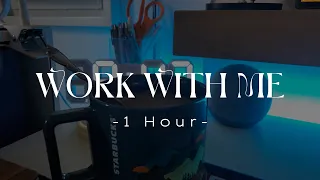 Work With Me | 1 Hour | Lofi | Jazz