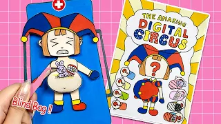 [🐾paper diy🐾] Digital Circus Pregnant Hospital Blind Bag Compilation - Pomni & Jax babies?!? 블라인드백