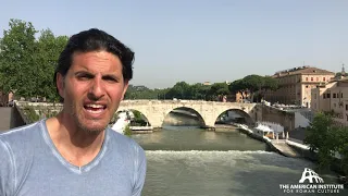 Pons Cestius, the bridge from Trastevere to the Tiber Island