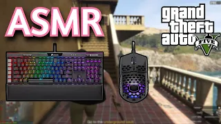 ASMR Gaming | GTA V Cayo Perico HEIST SOLO | Keyboard/Mouse Sounds + No Talking 💤