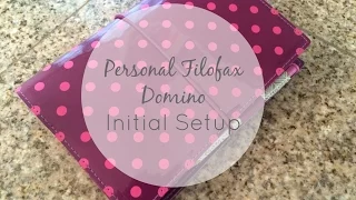 Personal Filofax Domino - Initial Setup