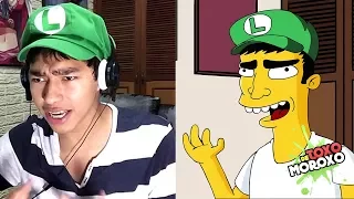 7 Youtubers FAMOSOS Como Personajes de DIBUJOS ANIMADOS | SORTEO