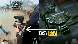 My favorite way to shoot POV video content! | Peak Design Capture Clip V3