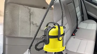 Aspirator cu spalare Karcher SE 4002, 1200 W, 1l/min Scurt Video cu Teste