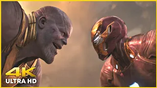 Iron Man vs Thanos | Avengers: Infinity War • Open Matte 4K UHD