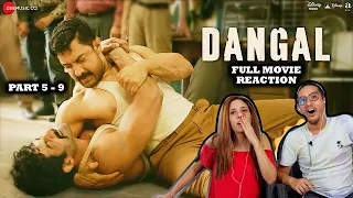 Dangal FULL movie reaction | EP 5-9 | Aamir Khan | Fatima Sana Shaikh | Sanya Malhotra|Nitesh Tiwari