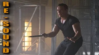 The Expendables 2 - Stallone VS Van Damme 【RE-SOUND🔊】