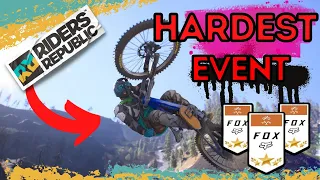 I Finally Beat The Hardest Boss Event In Riders Republic. Fox Downhill Boss Event.