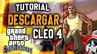 COMO DESCARGAR CLEO 4 PARA GTA SAN ANDREAS PC ULTIMA VERSION ( EN 5 MINUTOS ) 😱