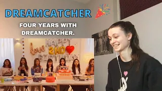 Reaction to 드림캐쳐 4주년 기념영상 / FOUR YEARS WITH DREAMCATCHER.