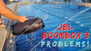 JBL Boombox 3 Problems in Water!!! JBL Boombox 3 VS Water!