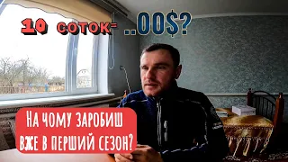 Що можна Заробити з 5-10 соток Вирощуючи на продаж у Відкритому Грунті?