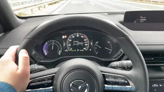 Mazda MX-30 - EV consumption on 130 km/h