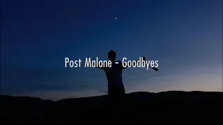 Post Malone - GoodByes ( Lyrics ) Ft. Young Thug (1080P)